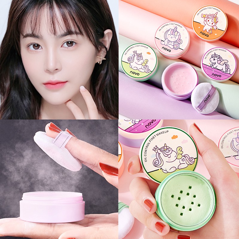 (Hàng Mới Về) Phấn Phủ Novo Lấp Lánh Chống Thấm Nước Kiềm Dầu No.5386 | BigBuy360 - bigbuy360.vn
