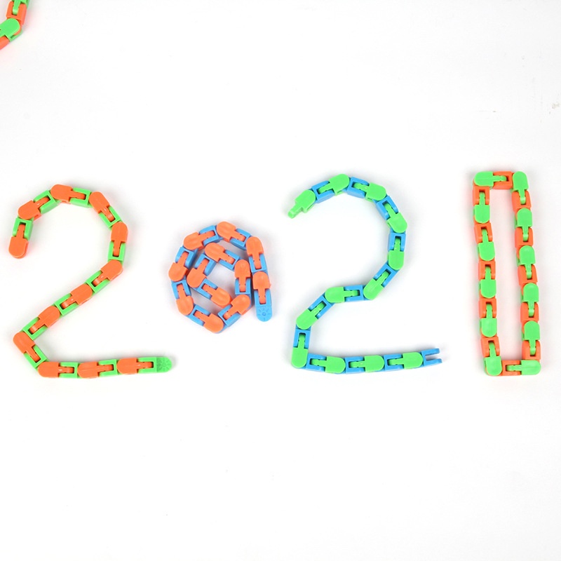 Rubik rắn 24 đoạn biến hình cực kỳ hấp dẫn Puzzle ghép hình đồ chơi trẻ em E1041
