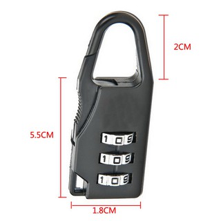 Ổ Khóa Số Mini Khóa Vali Đi Du Lịch