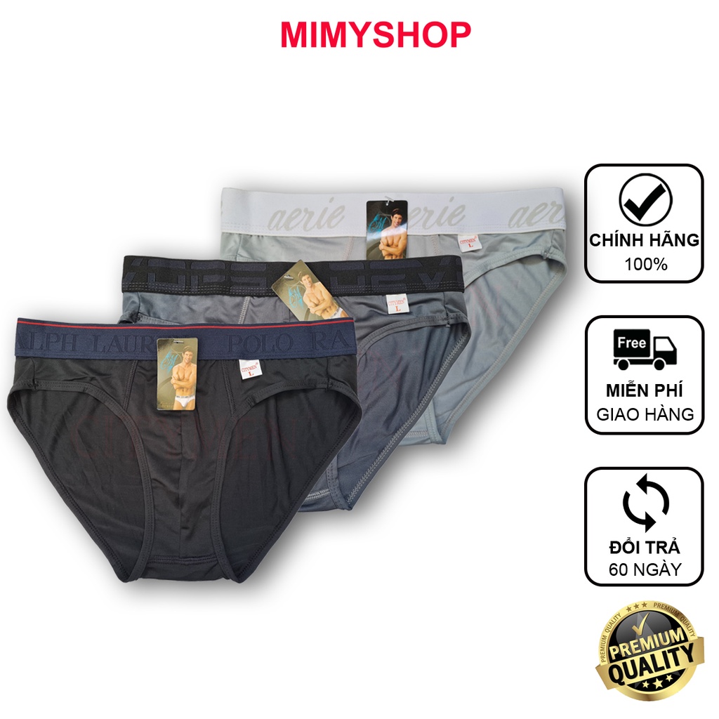 Quần Lót Nam nhiều lưng vải thun lạnh 4 chiều cao cấp co dãn tốt đồ lót sịp tam giác quần xì nam
