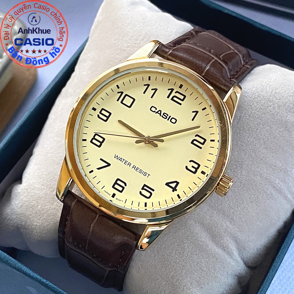Đồng hồ nam Casio MTP-V001 MTP-V001D MTP-V001GL MTP-V001SG bảo hành 1 năm chính hãng | BigBuy360 - bigbuy360.vn