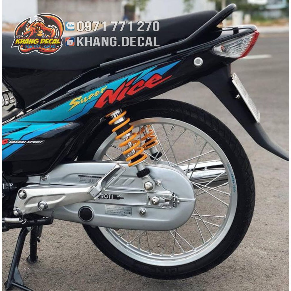 Tem rời Wave nhỏ super nice đen