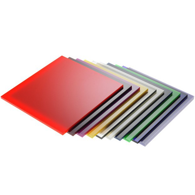 Mica màu 2mm kích thước 20cm x 30cm màu sắc tùy chọn