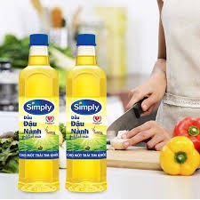 Dầu ăn Simply 1L