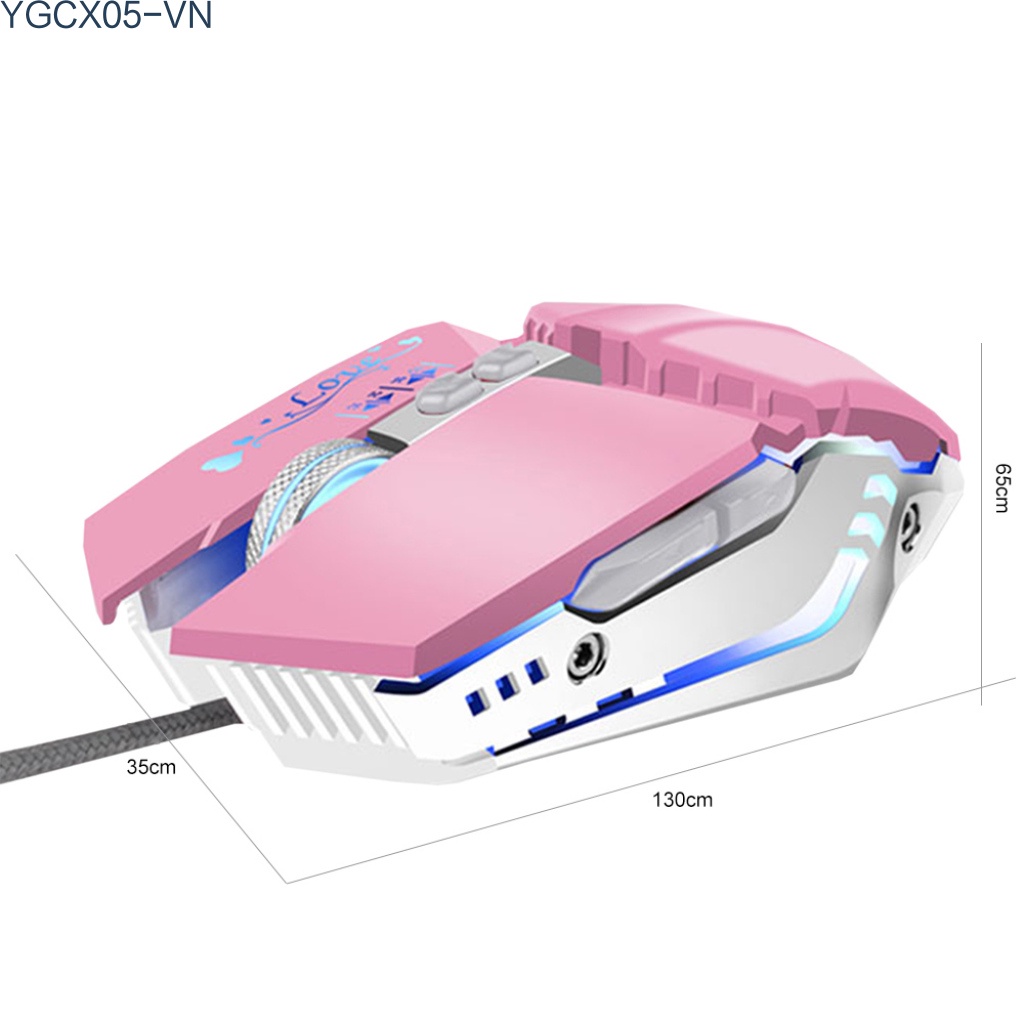 Chuột Chơi Game Có Dây Rgb Kèm 7 Nút Bấm Lập Trình Cho Windows Vista Linux Laptop | BigBuy360 - bigbuy360.vn