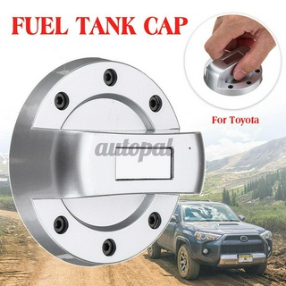 MECO Silver Car Exterior Gas Cap Fuel Tank Cover Trim For Toyota Universal ☆