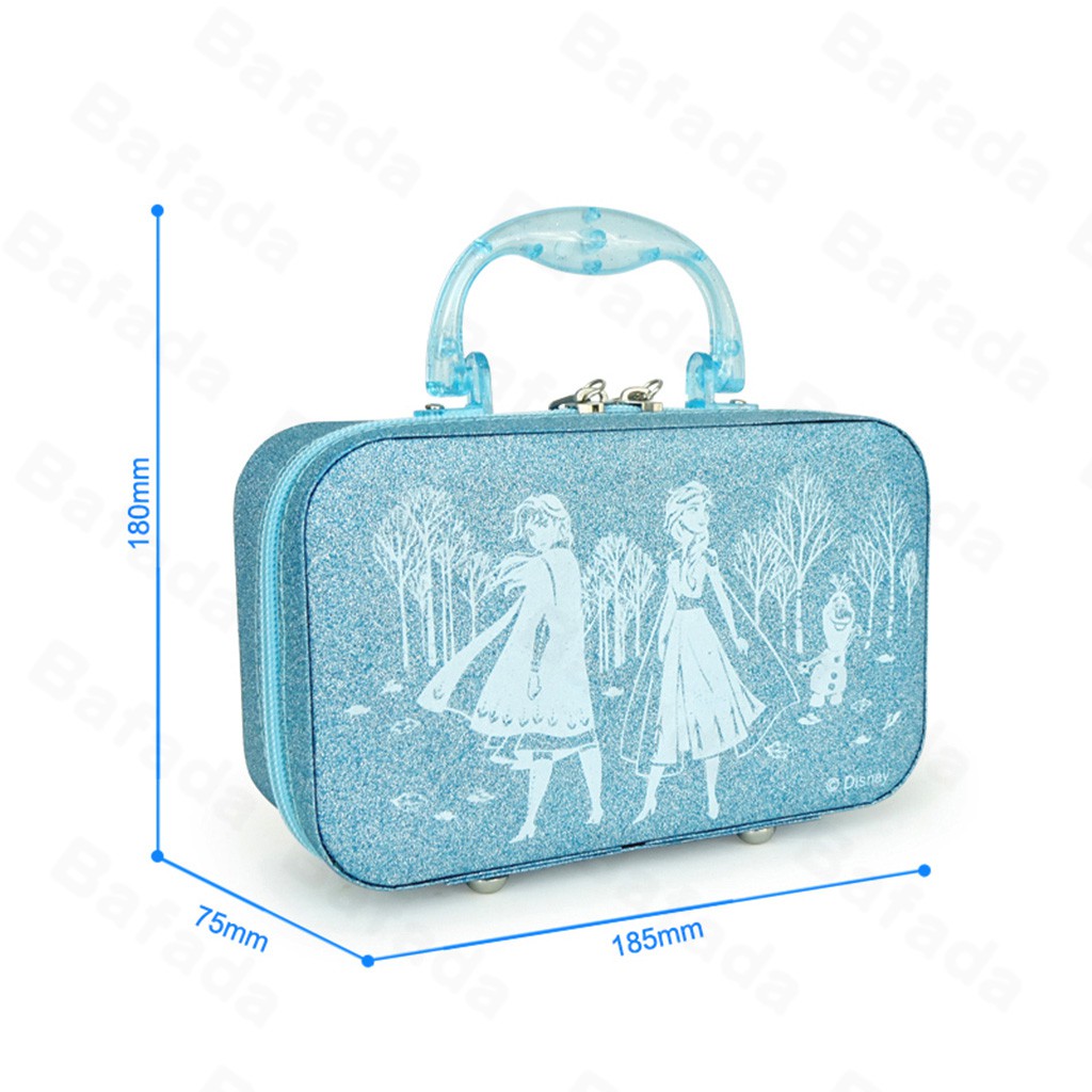 Disney Frozeen 2 Kids Cosmetic Bag,Safety Tested- Non Toxic,Make up Set for Kids Girl,Girls Toy Make Up Kits,Kids Make Up Set,lipstick for kids girl,Pretend Play Kids Beauty Salon,Makeup set for kids