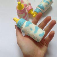 Squishy bình sữa bò 10cm dễ thương, mềm, thơm
