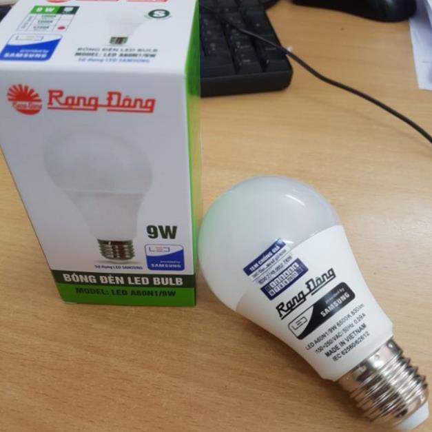 Bóng đèn LED Bulb RẠNG ĐÔNG A60N1/9W A65N2/9W