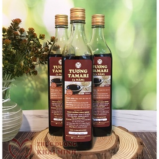 Tương tamari 3 năm 500ml ( thương hiệu Khai Minh )