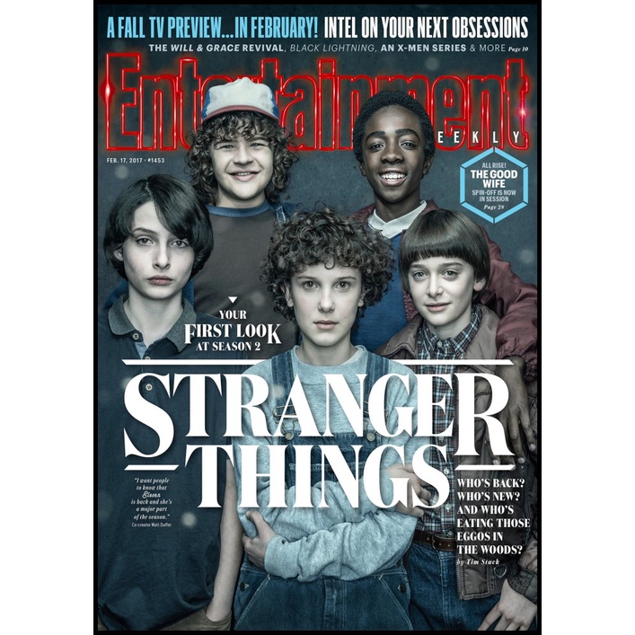Áp Phích Dán Tường Trang Trí Hình Phim Stranger Things Season 1 2 3 4