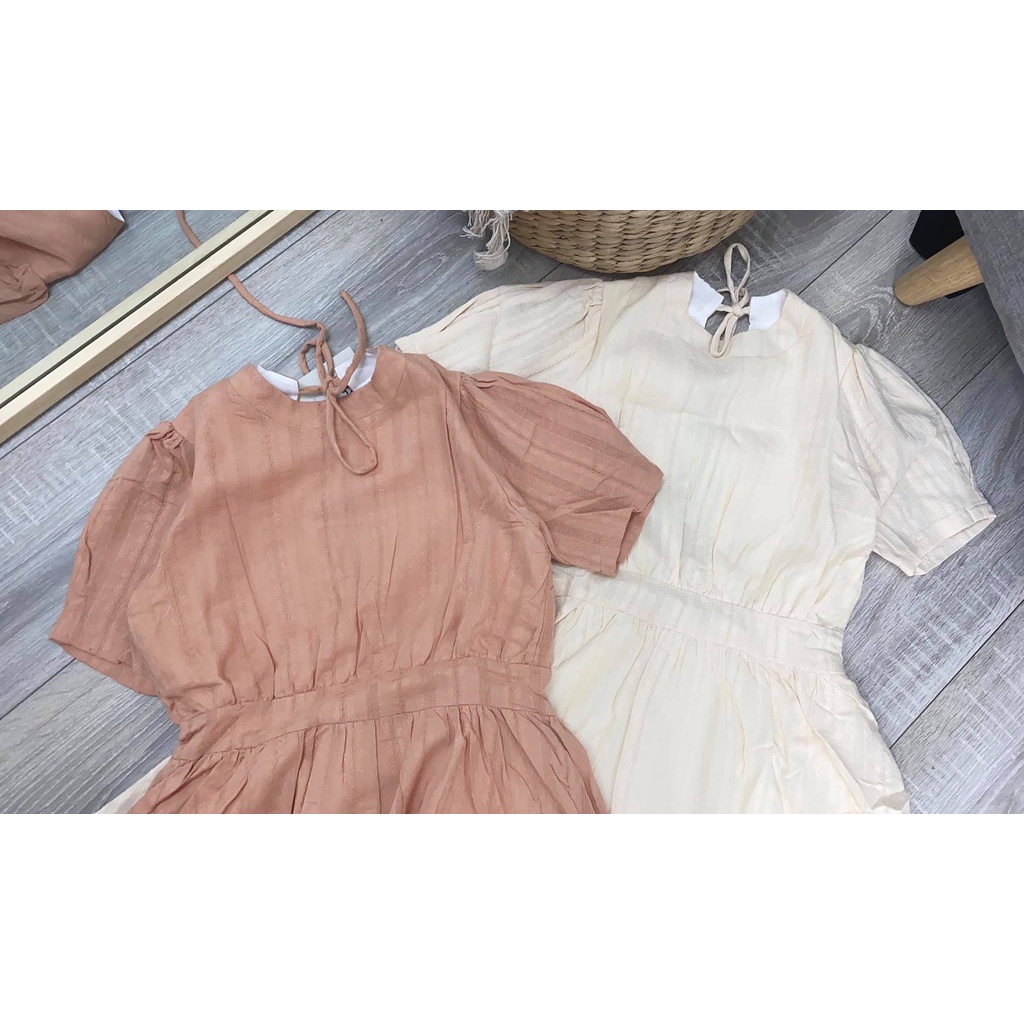 [HOT]Váy Thiết Kế Dáng Xòe Xẻ Lưng - Váy Hoa Ulzzang Tiểu Thư - Váy Babydoll Vải Hoa Xinh | BigBuy360 - bigbuy360.vn