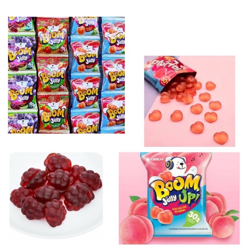 kẹo dẻo Boom Jelly hương trái cây