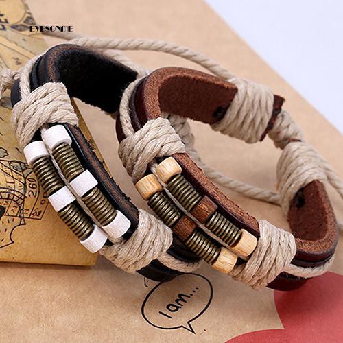 ♕Vòng Tay Giả Da ĐíNh HạT BằNg ĐồNg Xinh XắN