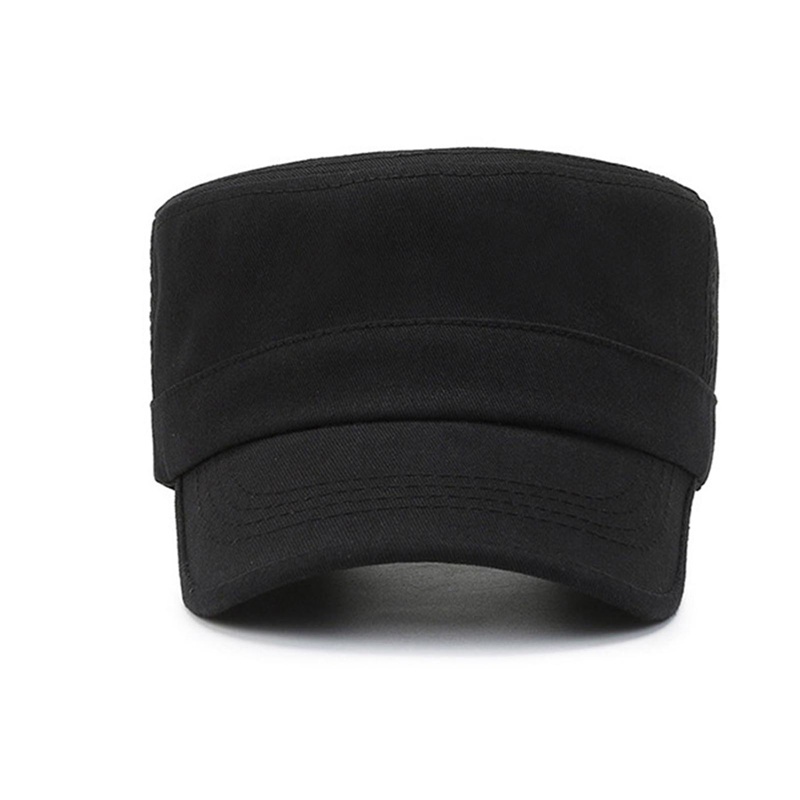 Fancy Mũ Lưỡi Trai Màu Trơn Phong Cách Vintage Thời Trang Hè Thu Có Thể Điều Chỉnh Kích Thước Dành Cho