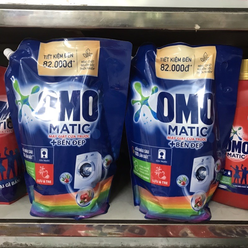 NƯỚC GIẶT OMO MATIC 3,7kg MÁY GIẶT CỬA TRƯỚC