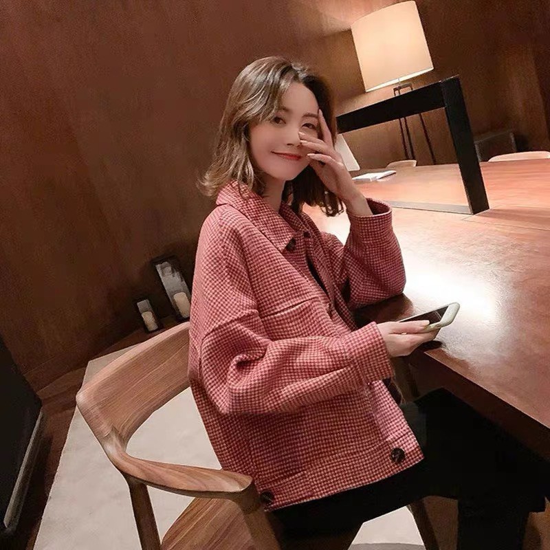 Áo khoác dạ dáng ngắn