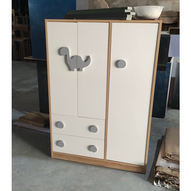 Tủ trẻ em cỡ lớn - tủ em bé giá xưởng gỗ MDF phủ melamine chống ẩm - Vapo
