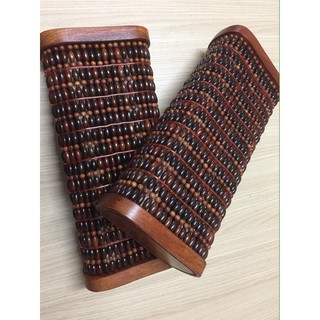 Gối Hạt Gỗ Trắc Cao cấp ( hình thật )