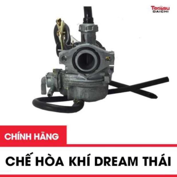 Chế hoà khí Honda dream / bình xăng con wave chính hãng Daichi Nhật bản