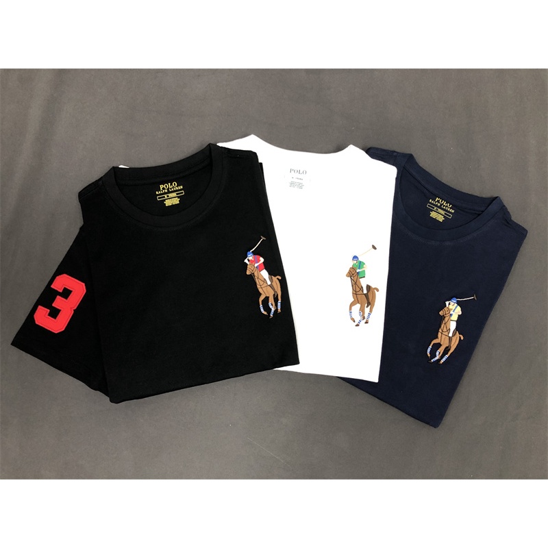 Áo polo Cotton Tay Ngắn Dáng Ôm In Hình Ralph Lauren Thời Trang Mùa Hè 2022 Cho Nam