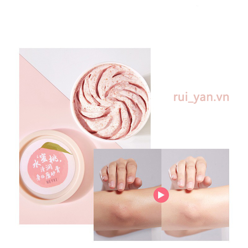 Kem tẩy tế bào chết Heyxi Dao mini hương trái cây 200g