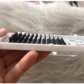 Mi mix độ cong C ,CC, D,U( 8-13mm) Dày 0.05- 0.07- 0.10- 0.12- 0.15_mi khay- nối mi - tạo fan - dụng cụ nối mi