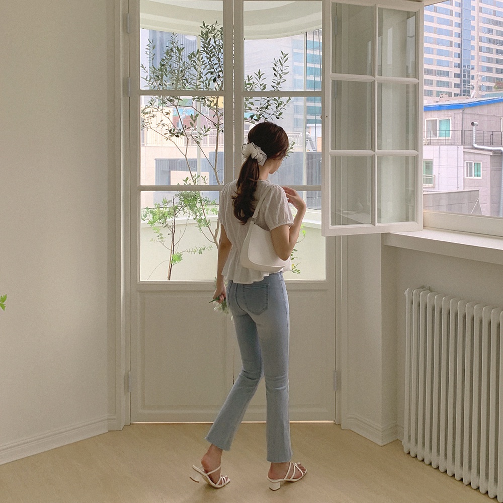 SUXI Áo Sơ Mi Tay Ngắn Cổ Vuông Màu Trơn Ngọt Ngào Dễ Thương Phong Cách Hàn Quốc Thời Trang Mùa Hè Cho Bạn Gái