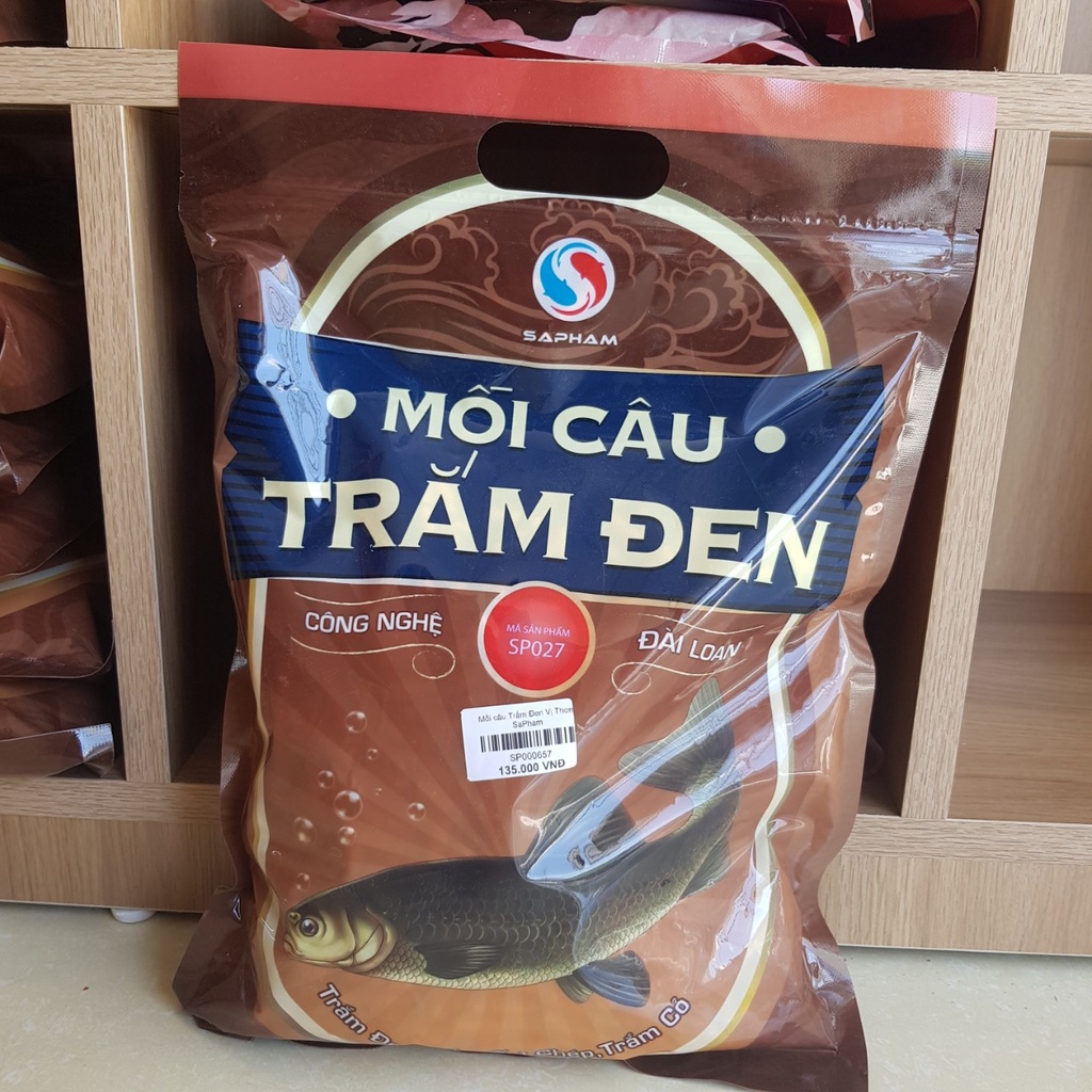 Mồi Câu Trắm Đen Sa Phạm 1500g – Han Fishing