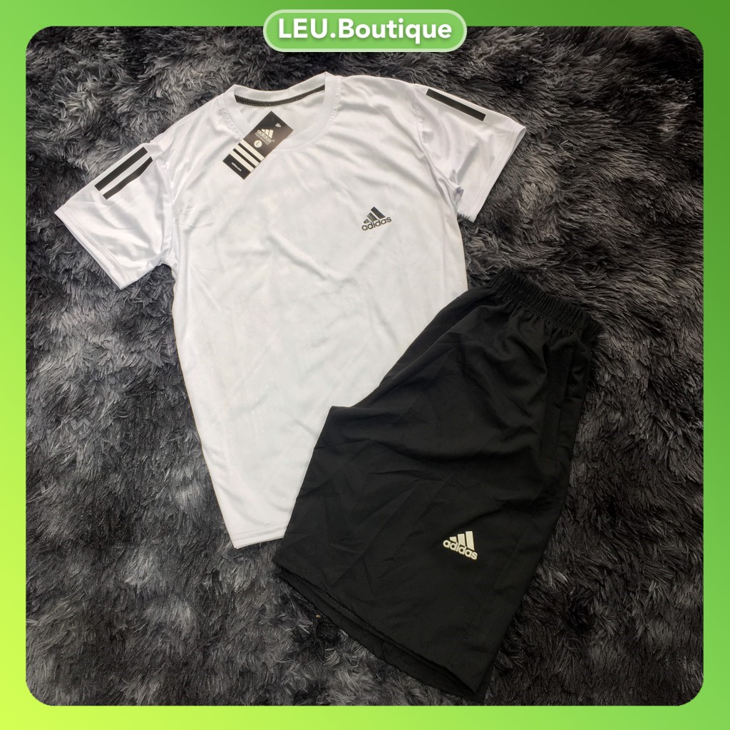 [XẢ KHO] Bộ quần áo thể thao nam mùa hè, vải thun hàng đẹp, co dãn 4 chiều, thoáng mát, logo DAS trên ngực | BigBuy360 - bigbuy360.vn