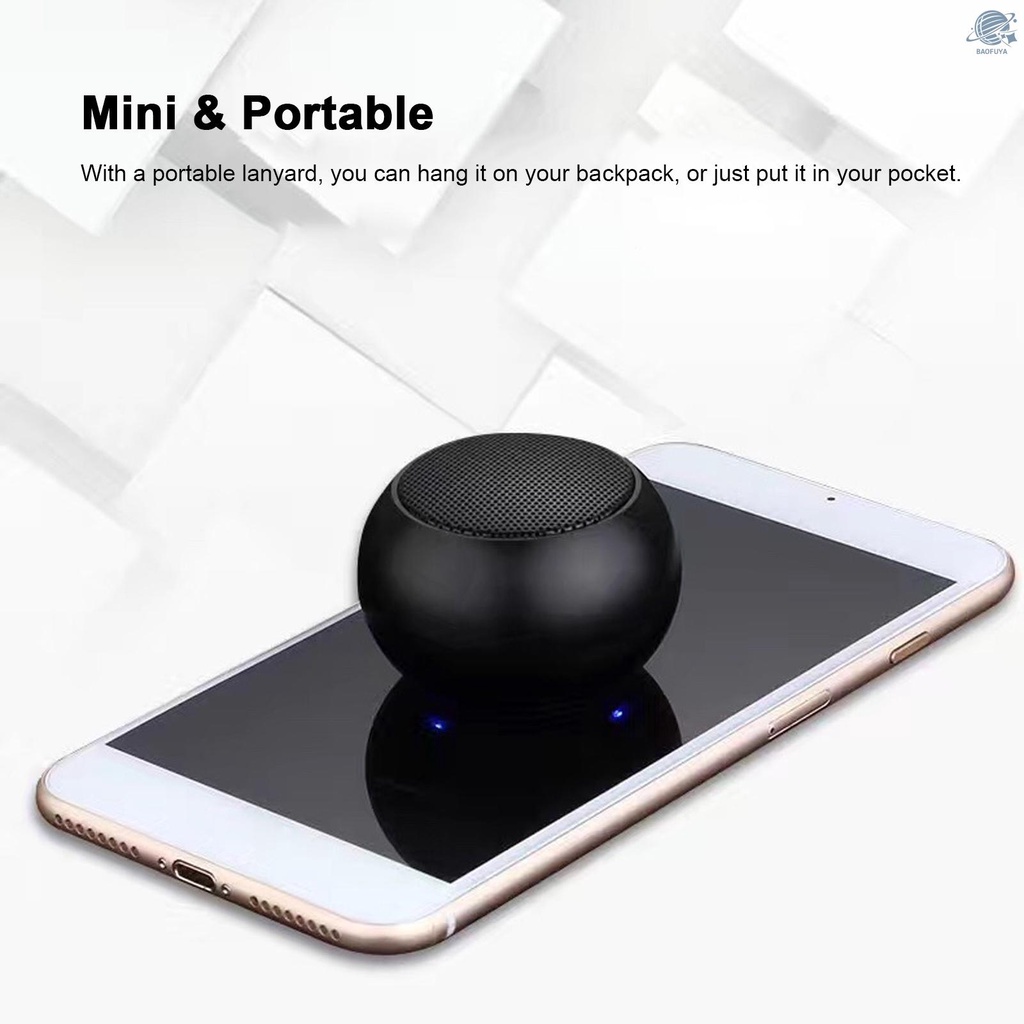 Loa Bluetooth Không Dây Mini Tws Có Mic Cho Điện Thoại Ios Android Pc