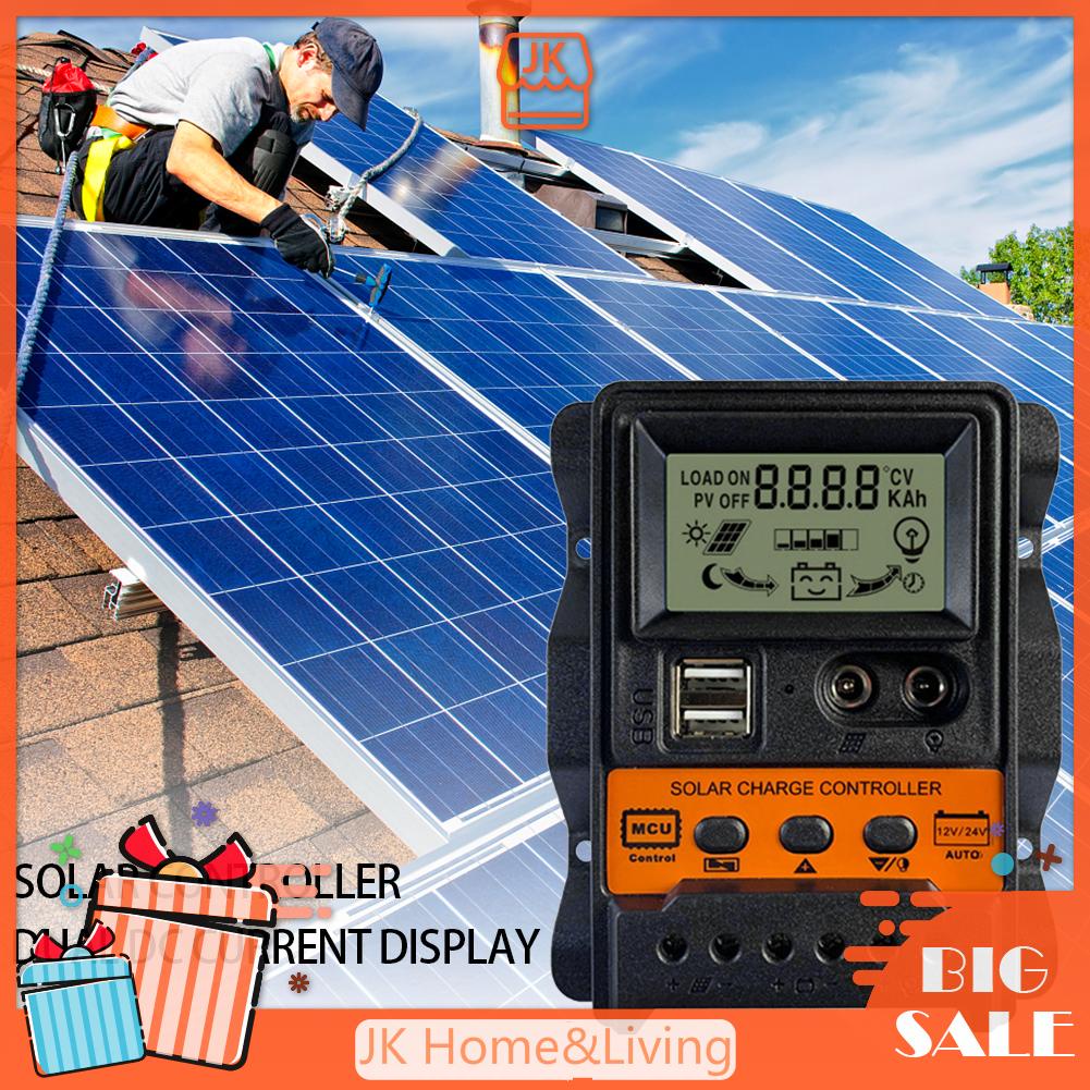 Bộ điều khiển sạc năng lượng mặt trời 12v 24v