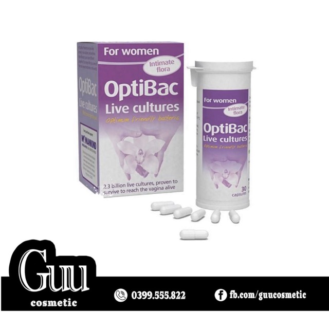 Viên uống Optibac Probiotics For Women 30 viên | BigBuy360 - bigbuy360.vn