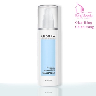 Gel Rửa Mặt Dịu Nhẹ Cấp Ẩm Ahohaw Aqua Solution Hybrid Water Fluide