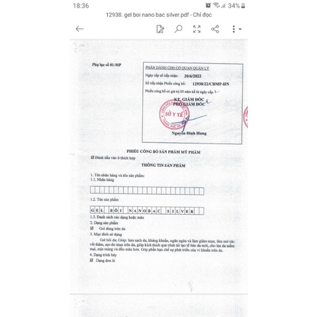 Tuýp bôi NANOBAC SILVER nhập khẩu Tây Ban Nha