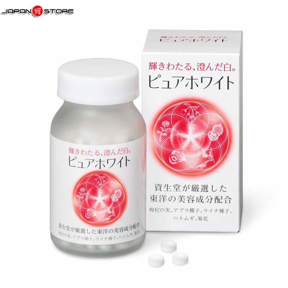 Pure White Shiseido Dạng Viên 240 Viên Uống Trắng Da Mờ Nám Nhật Bản