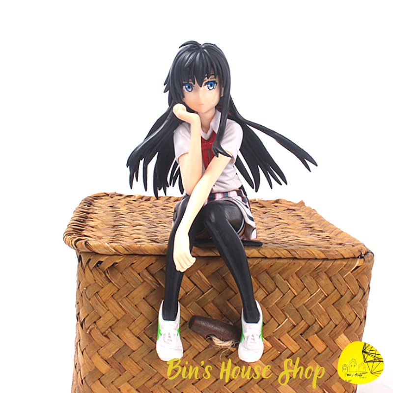 Đồ Chơi Mô Hình- Mô Hình Anime- Nhân Vật Yukino Yukinoshita  PVC cao 13cm