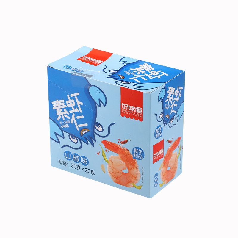 [ Ăn vặt đã nghiền ] Combo 5 gói Tôm nõn chay cay cay/ tôm nõn chay tẩm vị ăn vặt ngon gói 20g