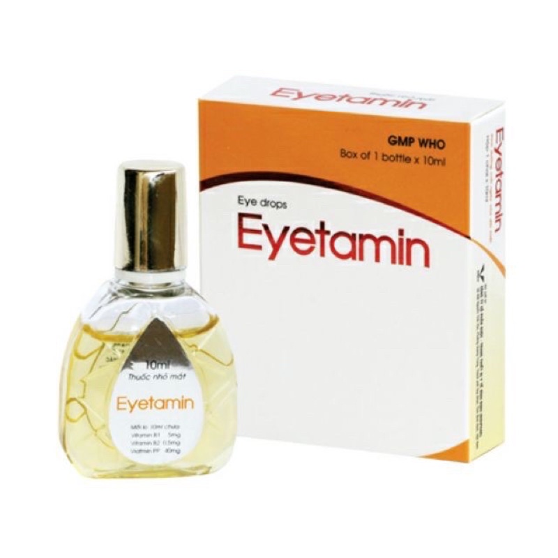 Nhỏ mắt Eyetamin