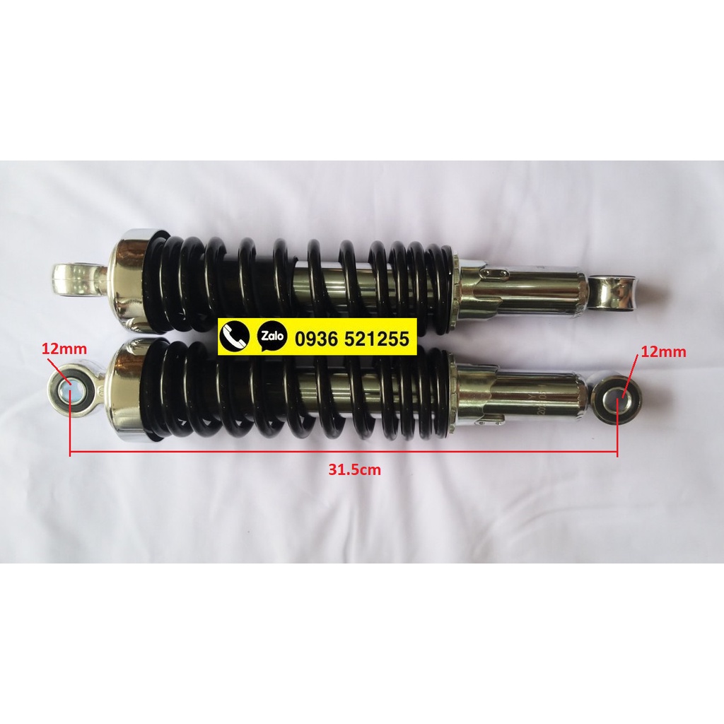 Cặp phuộc sau Suzuki GZ150A, 125 Virago XV250, 125, CM 125, Magna 250, LA250 và các dòng xe tương ứng