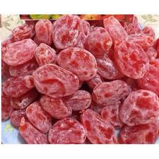 1kg xí muội hồng đào bao tử