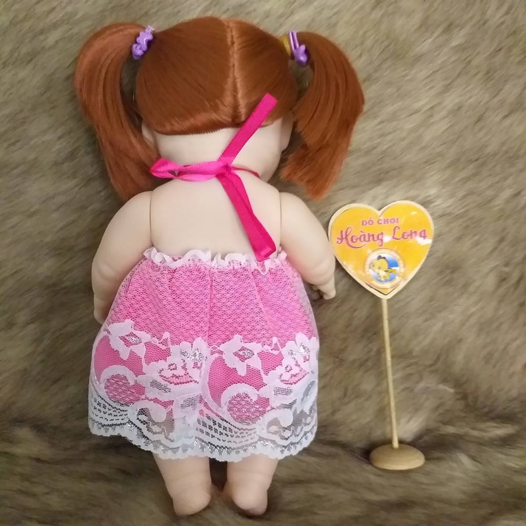 [Mã TOYDEC hoàn 20K xu đơn 50K] Búp Bê Nhựa Cao Cấp Nathaniel Bé Gái 30 cm