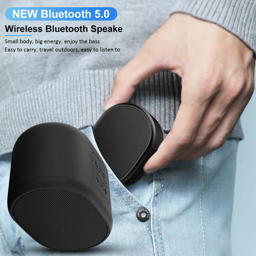 Loa Bluetooth 5.0 Chống Ồn Nhỏ Gọn Kèm Phụ Kiện