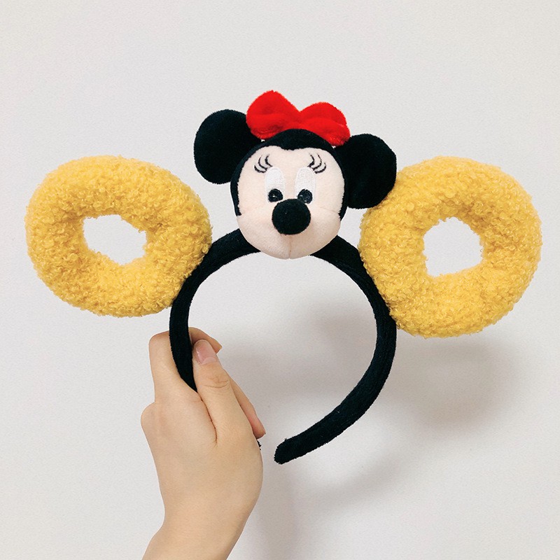 Cài tóc, băng đô hình chuột tai tròn cho bạn gái- bé gái dùng được siêu cute