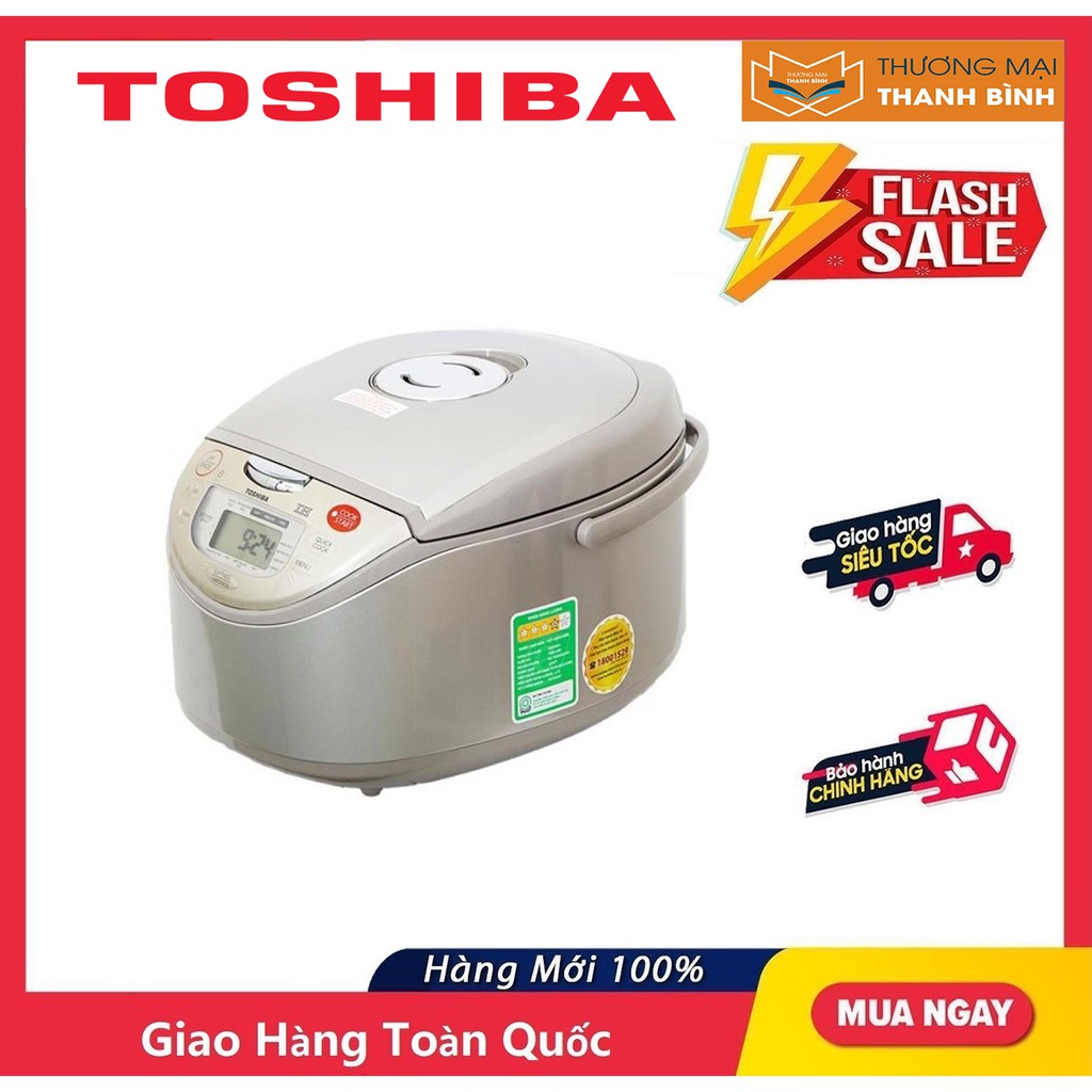 Nồi cơm điện cao tần Toshiba 1.8 lít RC-18RH(CG)VN - Hàng chính hãng