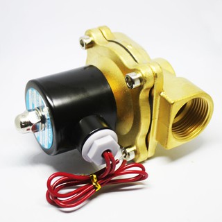 Van điện từ KLQD 2W-200-20 ren ống 27mm - 220V AC Van (thường đóng)