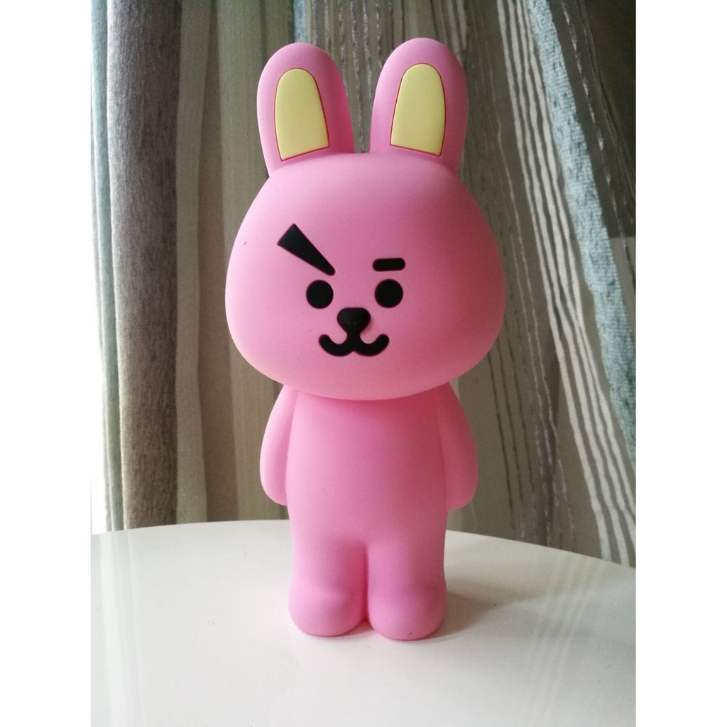 [ORDER] HỘP BÚT SILICON DẺO BT21 COOKY VÀ KOYA