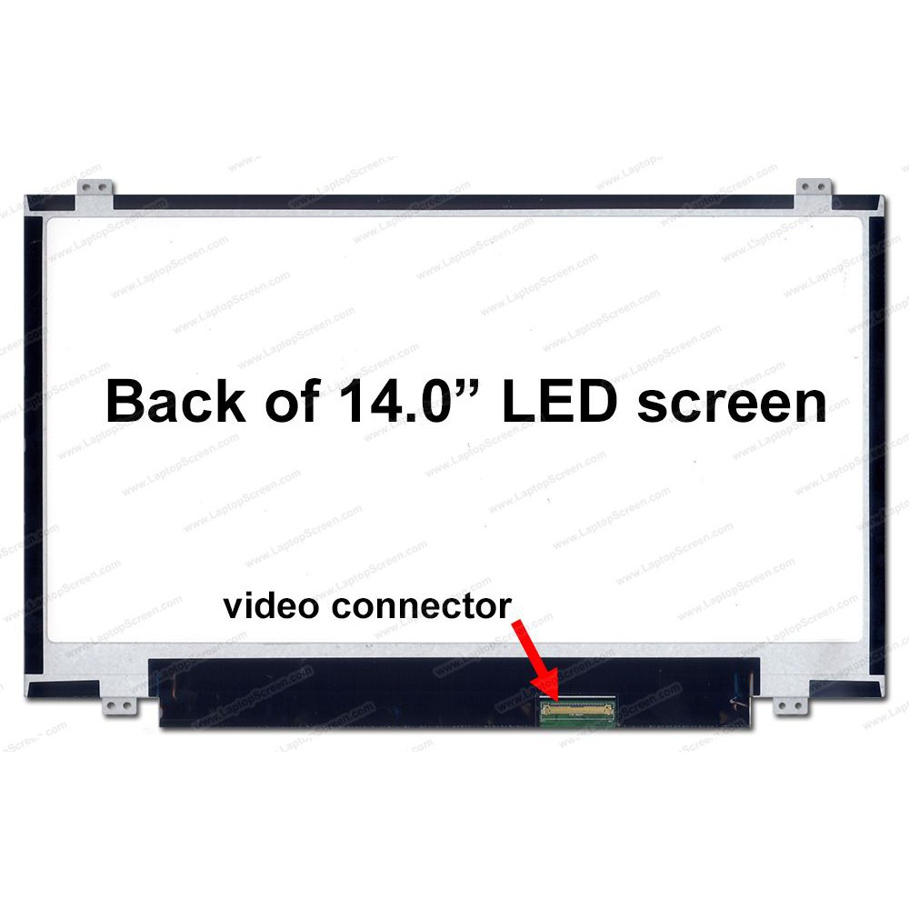 Màn hình laptop 14.0 led mỏng 40 pin (1366×768) HD Bh 12 tháng