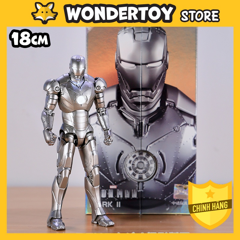 Mô hình Iron Man Mark 2 MK2 Mark II - ZD Toys Chính Hãng