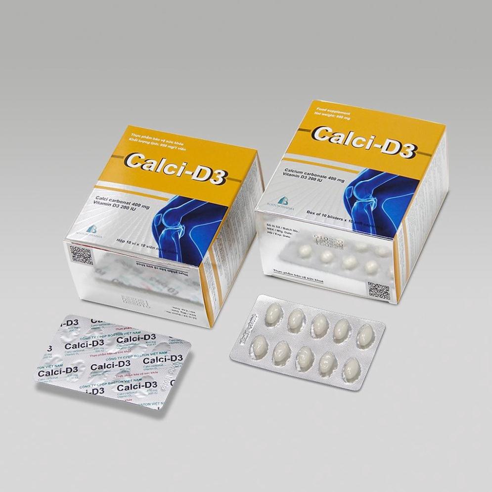 Calci-d3 viên uống bổ sung canxi và vitamin d3